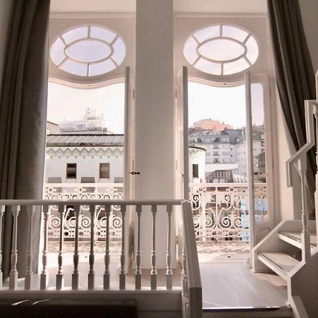 En Un Edificio Senorial: Duplex Totalmente Nuevo. Apartment Vigo Luaran gambar