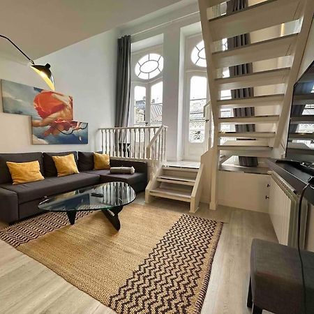 En Un Edificio Senorial: Duplex Totalmente Nuevo. Apartment Vigo Luaran gambar