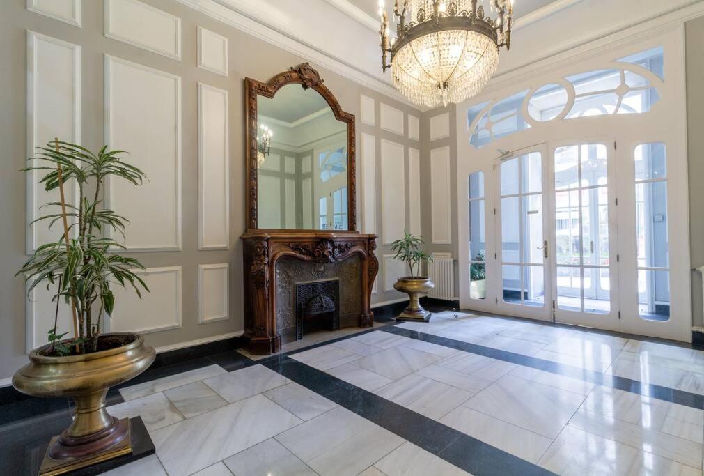 En Un Edificio Senorial: Duplex Totalmente Nuevo. Apartment Vigo Luaran gambar