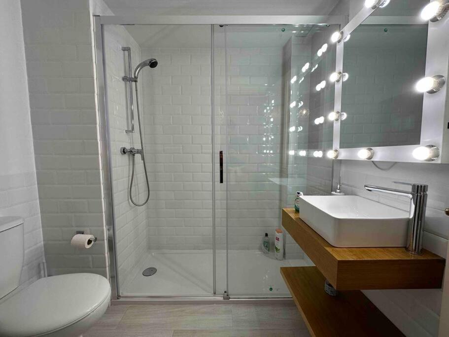 En Un Edificio Senorial: Duplex Totalmente Nuevo. Apartment Vigo Luaran gambar